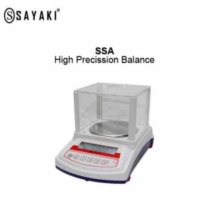 Timbangan Emas Sayaki Ssa 2Kg / Timbangan Lab 2 Kg Timbangan Digital