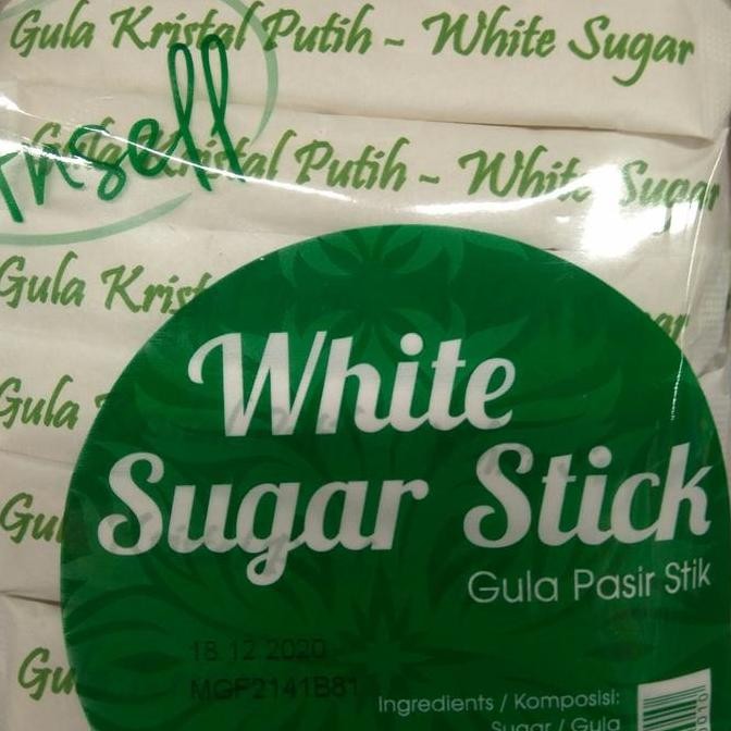 

Baru Ansell White Sugar Stick 60x8gr - Gula Putih Kristal Premium untuk Minuman