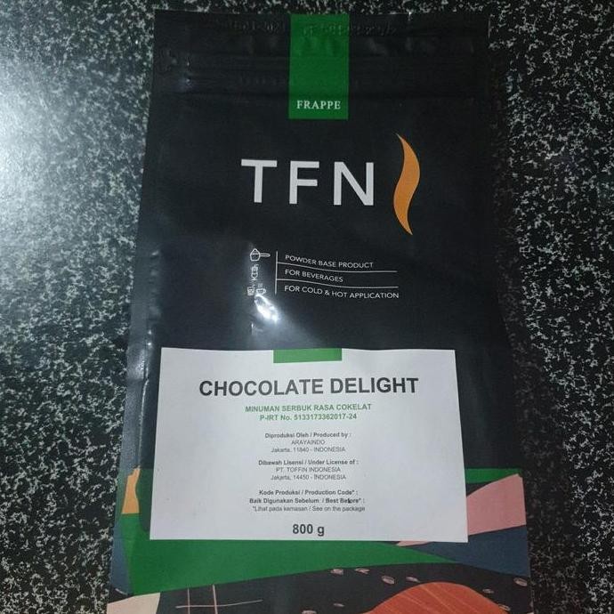 

Baru Toffin Frappe Chocolate Delight 800gr - Bubuk Coklat Premium