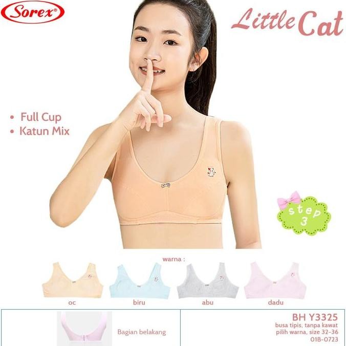 (Allthebest) Sorex Young Miniset BH Bra Anak Remaja 3325 Step 3