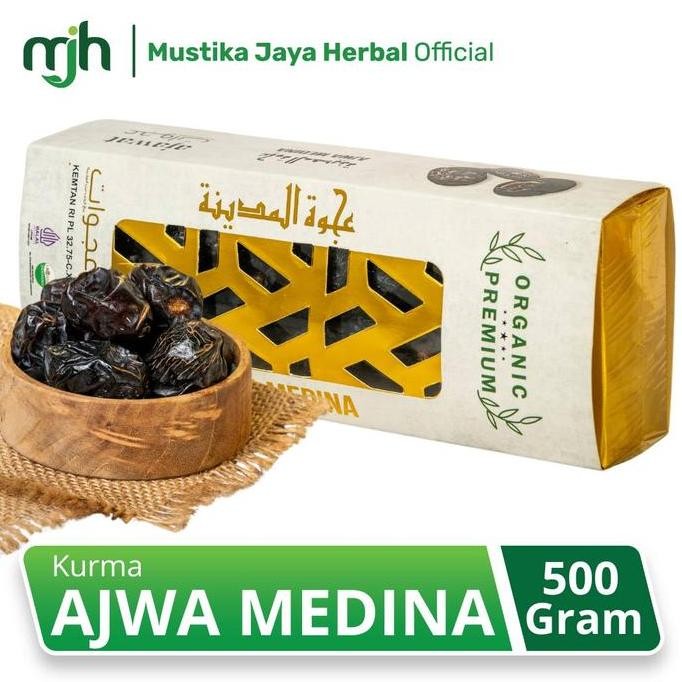

Kurma Ajwa Ajawat 500 Gr Premium I Kurma Nabi