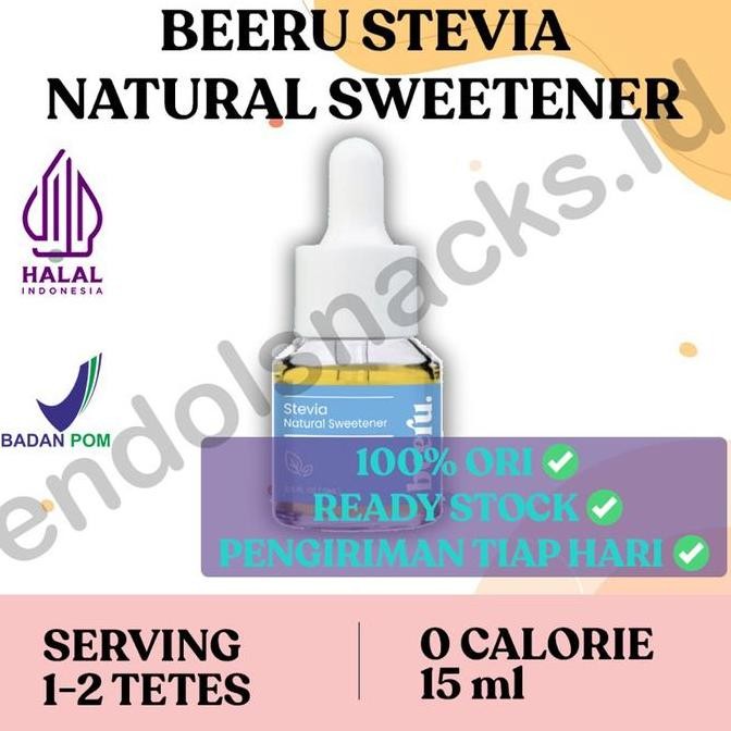 

Baru Beeru Stevia Sweetener Cair 15ml - Pemanis Alami Rendah Kalori