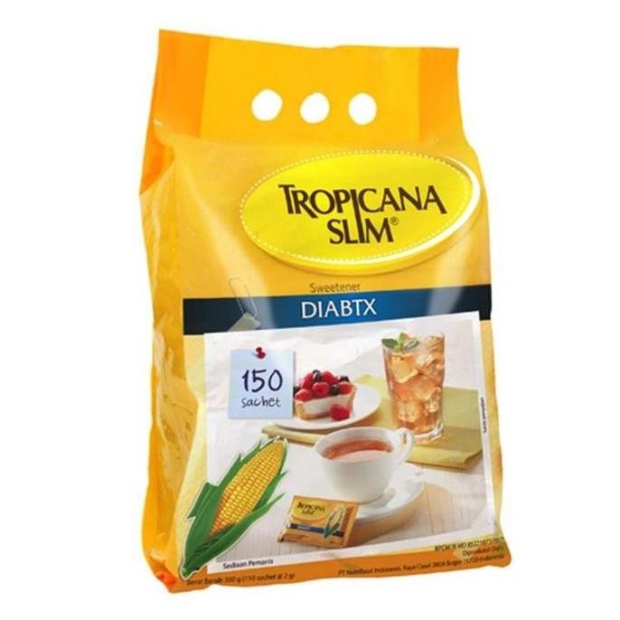 

Baru Tropicana Slim Diabtx 150 Sachet - Pemanis Rendah Gula Diabetes Friendly