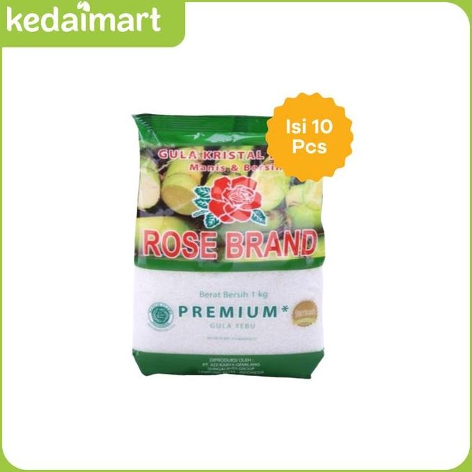 

Baru Gula Pasir Rosebrand 1kg x 10 Pcs Paket Hemat Isi Banyak
