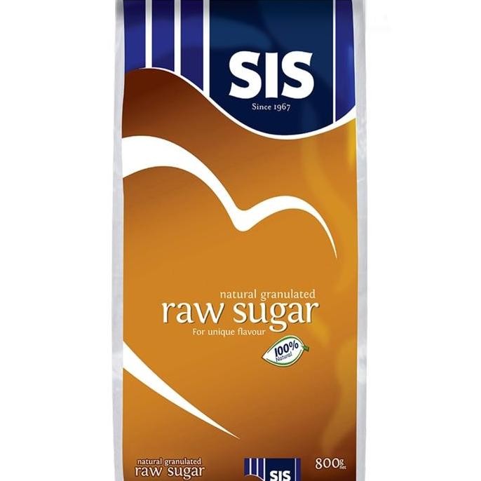 

Baru SIS Raw Sugar Granulated Gula Tebu Alami Asal Singapore
