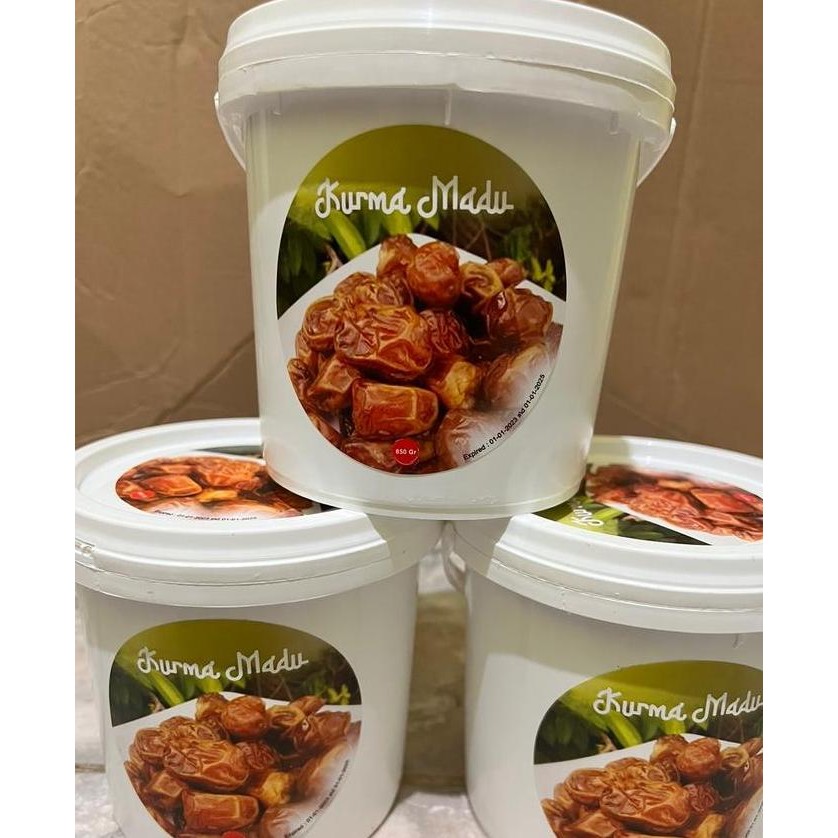 

Baru Kurma Madu Premium 850gr - Rendah Gula Kemasan Ember