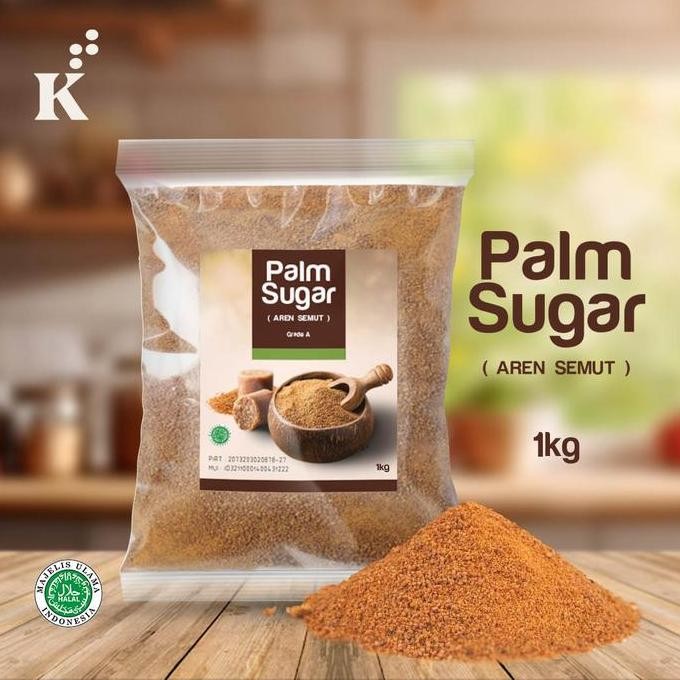 

Baru Palm Sugar Semut Asli 1kg - Gula Aren Bubuk Premium