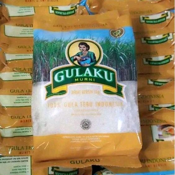 

Baru Gulaku Gula Pasir Alami 2kg (2x1kg) Manis Food Gula Tebu Murni