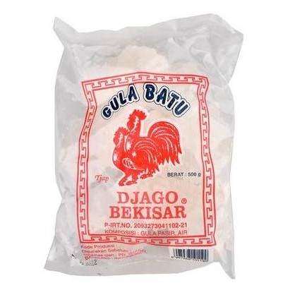 

Baru Gula Batu Cap Djago 500gr - Rock Sugar Putih Bersih Premium