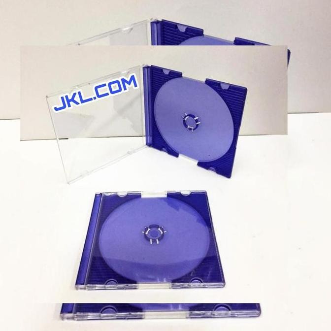 Sale Casing Tempat Cd Mika Mini - Box Cd Mini Transparan / Hitam