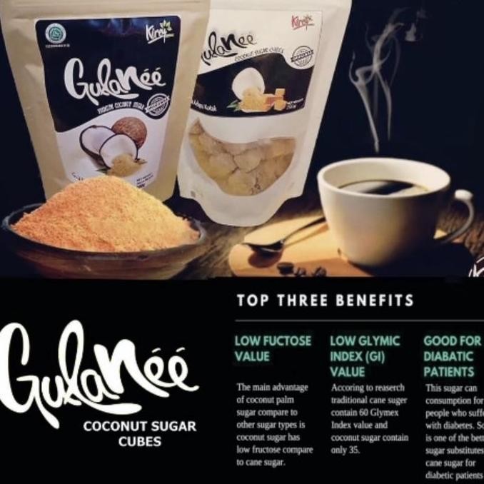 

Baru Gula Kelapa Kristal Organik 200gr - Gula Merah Sehat Natural