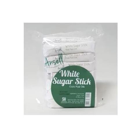 

Baru Ansell White Sugar Stick 60pcs - Gula Stik Sachet Praktis Minuman