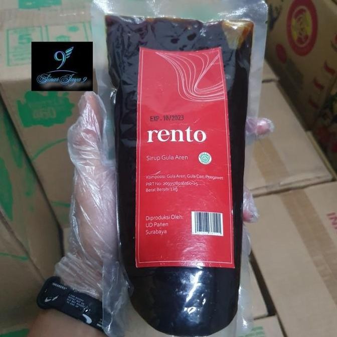 

Baru Gula Aren Cair RENTO 1kg - Gula Cair Pouch Organik