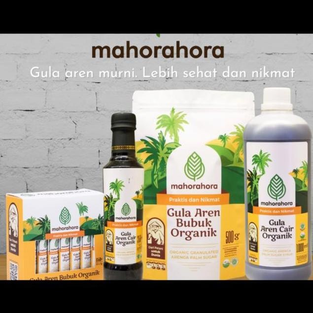 

Baru MAHORAHORA Gula Aren Bubuk & Cair Palm Sugar Organik Premium