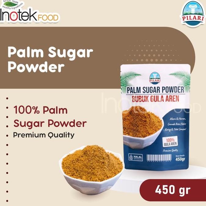 

Baru Palm Sugar Powder Gula Aren Bubuk 450gr | Gula Aren Murni 100%