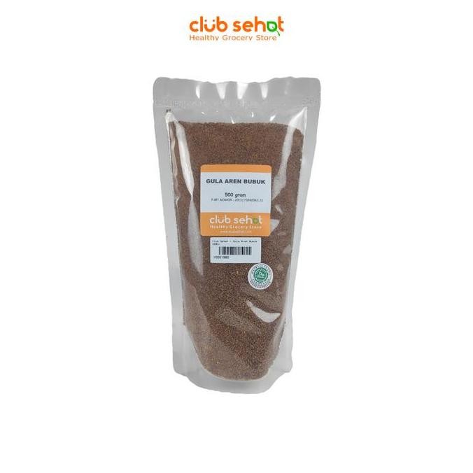 

Baru Club Sehat Gula Aren Bubuk 500gr Palm Sugar Powder Tradisional Premium