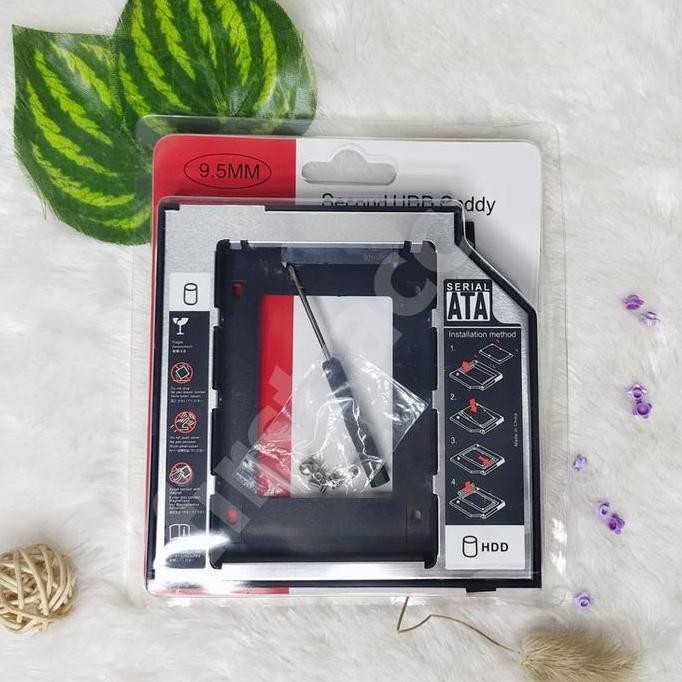Sale! Caddy Hdd Ssd 9.5Mm Asus A450 X450 X441 - Slot Dvd To Hardisk Slim Caddy Laptop
