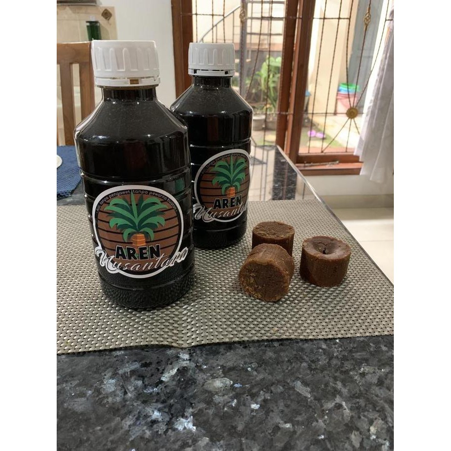 

Baru Gula Aren Nusantara Cair 1 Liter - Sirup Gula Asli Premium