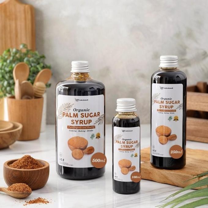 

Baru Gula Aren Cair Organik Murni Premium 100% Asli - Syrup Palm Sugar