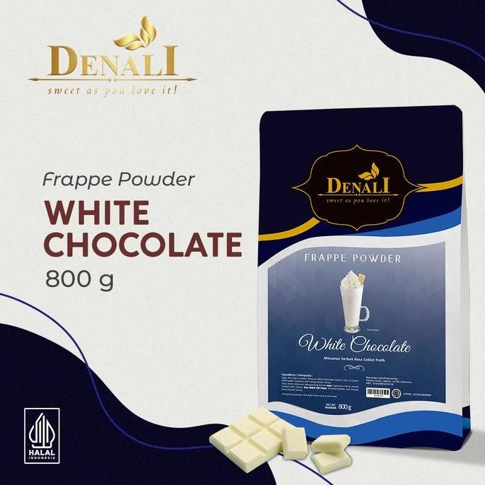 

Baru Denali White Chocolate Powder Minuman Serbuk Coklat Putih