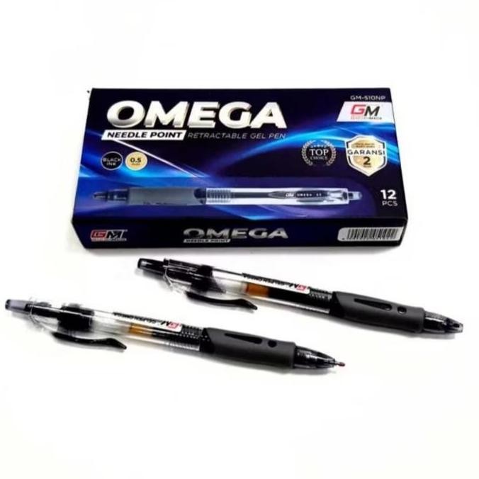 

Pulpen Gel Pen Omega Gm-510Np 0,5 Mm (12 Pcs)