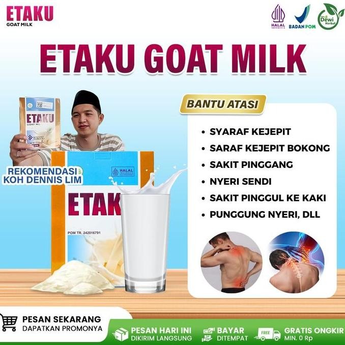 

Sale Herbal Syaraf Kejepit / Atasi Gangguan Syaraf - Walatra Etaku Goat Milk