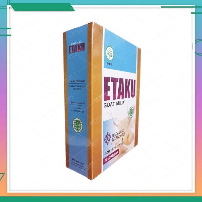 

Promo Susu Bubuk Nutrisi Kepadatan Tulang & Sendi Etaku Goat Milk
