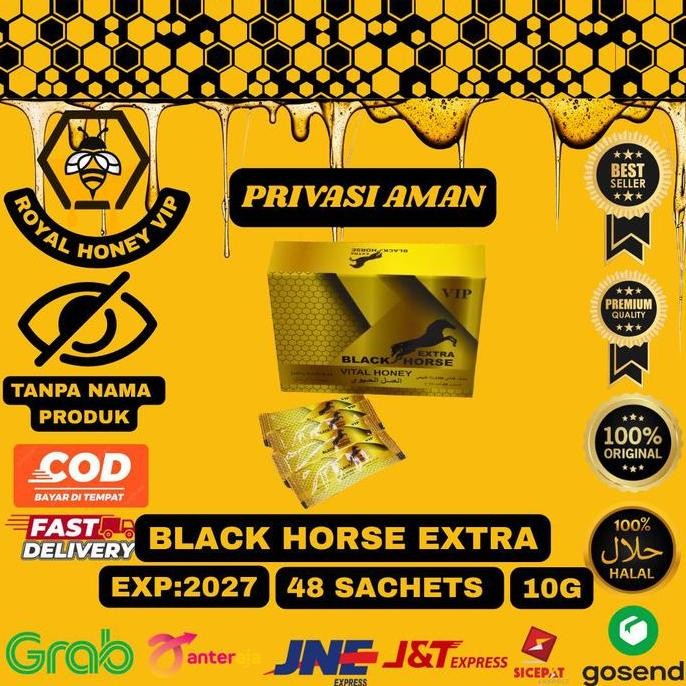 

Murah Vital Honey Black Horse Extra 1 Box : 48 Sachet