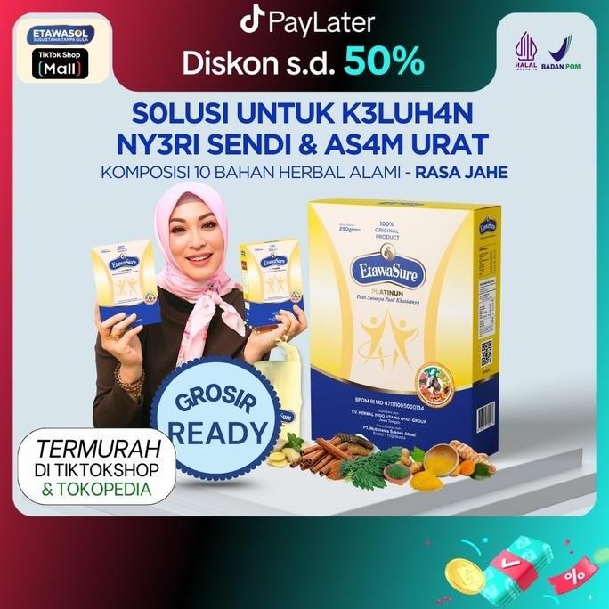 

Grosir Susu Kambing Etawa Etawasure 250Gram Untuk Mengatasi Nyeri Sendi 1 Box