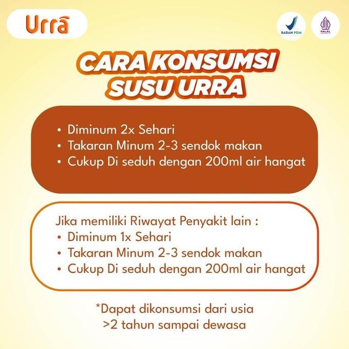 

Grosir Susu Urra - Solusi Sehat Alergi Susu Sapi - 2 Box (Free Daymilk Sachet)