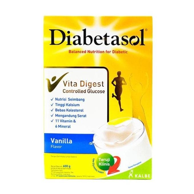 

Sale Kalbe Diabetasol Susu Diabetes Ada Rasa Vanila Dan Coklat - 1000 Gram