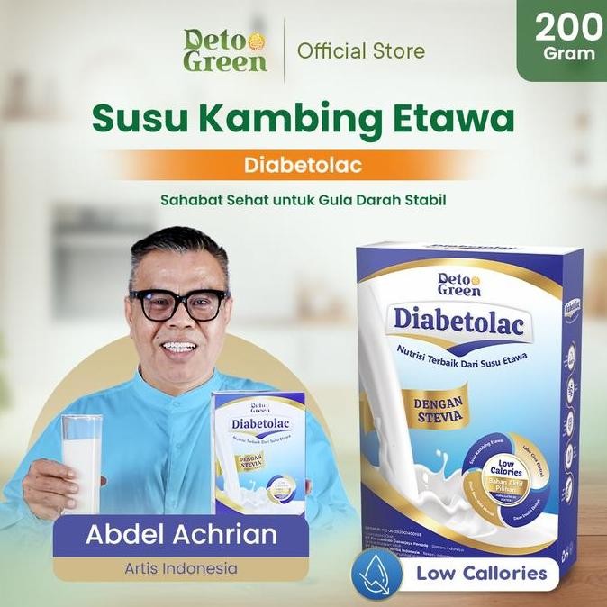 

Grosir Diabetolac Susu Kambing Etawa Murni Untuk Gula Darah Stabil 200 Gram Bahan Milk Bubuk Dairy (Gmv)