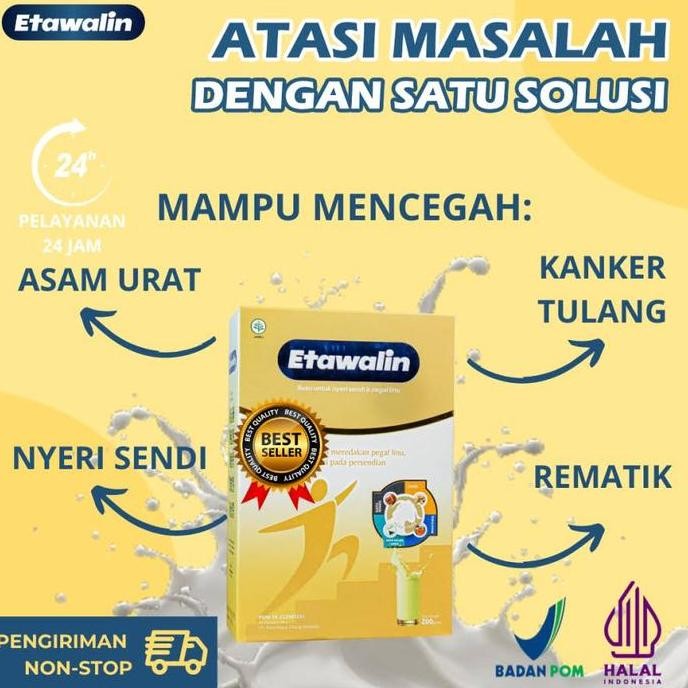 

Promo Susu Kambing Etawalin Original 200 Gram