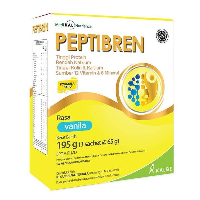 

Murah Peptibren Vanilla 210 Gr / Susu Dewasa / Kimia Farma