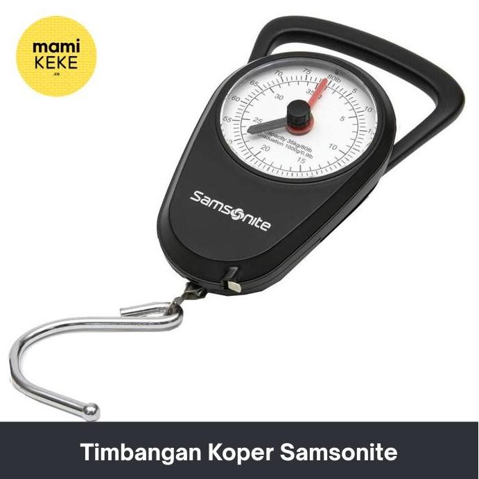 Samsonite Manual Luggage Scale Timbangan Koper Manual Tanpa Baterai