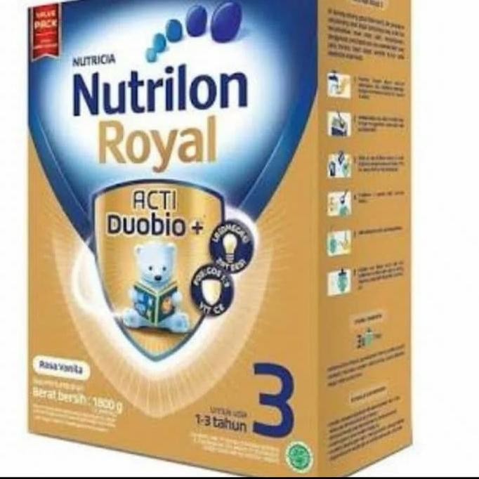 

Grosir Nutrilon Royal 3 Vanila 1800Gr Susu