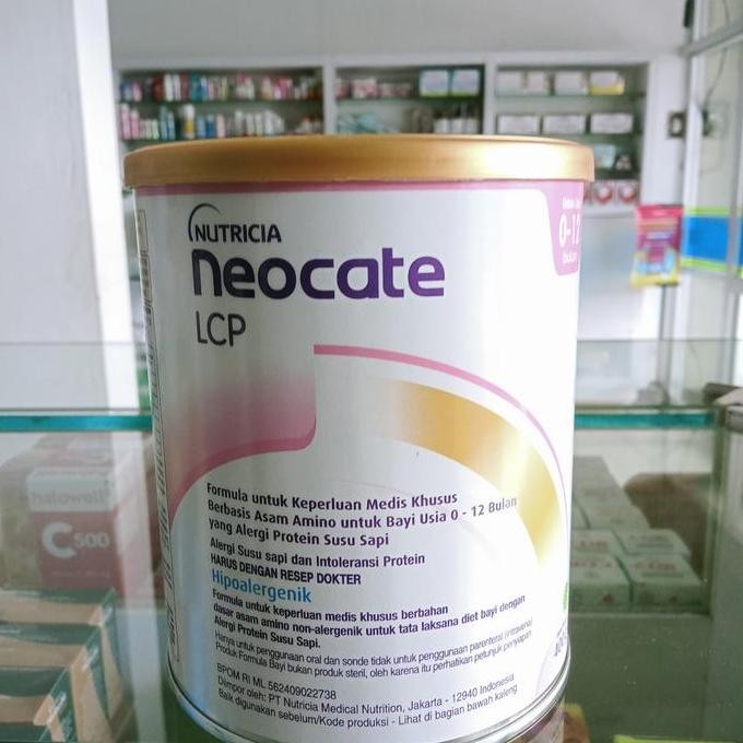 

Promo Nutricia Neocate Lcp 0-12 Bulan 400 Gram