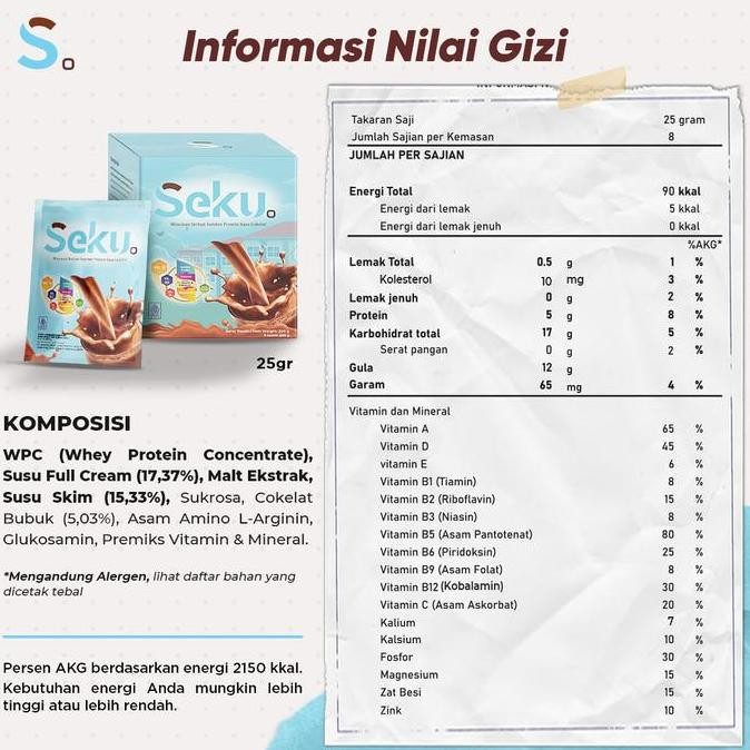 

Murah Susu Seku Tumbuh Optimal(25Gr) - Isi 8 Sachet