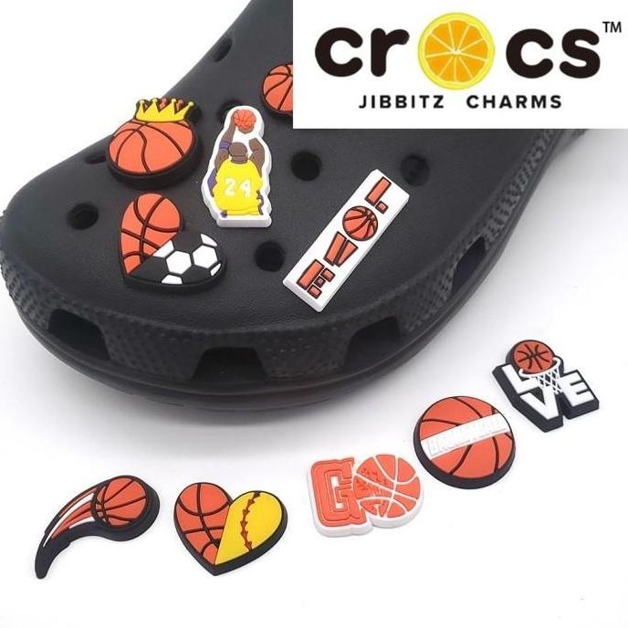 DS Pin Sandal Crocs Jibbitz Basket Love Hiasan Sendal Pengait Jibbit 216