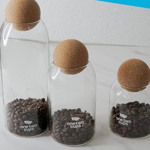 

Toples Kaca Unik Tutup Kayu Wadah Susun Tempat Penyimpanan Gula Teh Kopi Tepung Bumbu Dapur Dengan Tutup Kayu Kedap Udara Coffee Sugar Tea Jar Container 800Ml