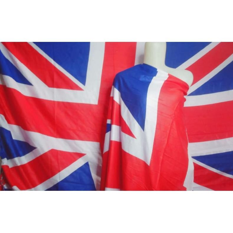 Fx-4 Bendera Inggris/Kain Inggris/Kain Bali Motif Bendera