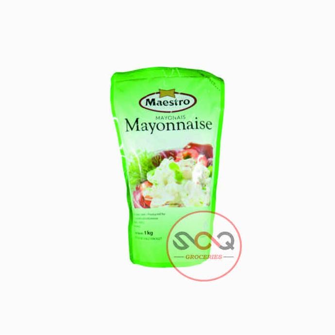 

Tersedia Maestro Mayonaise Original 1 Kg Pouch Saus Salad Halal