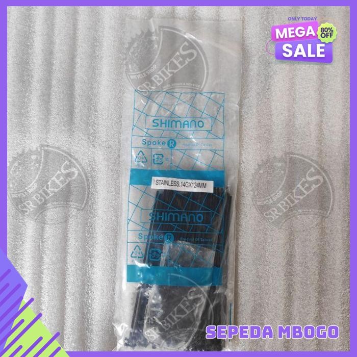 SPOKE JARI JARI RUJI 14G X 124 MM SEPEDA LIPAT MINION 16+ STAINLESS KUALITAS PRODUK TERBAIK