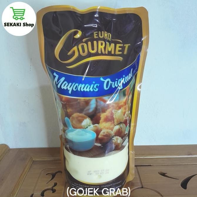 

Tersedia Mayonaise Euro Gourmet 1kg Mayonnaise Original Mayones Saus Mayo 1 kg