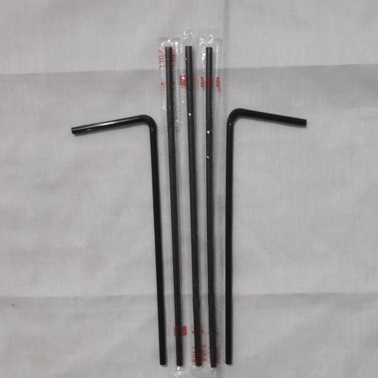 

Promo Sedotan Bengkok Hitam (Isi 500Pcs), Sedotan Steril Bungkus Kertas Premium