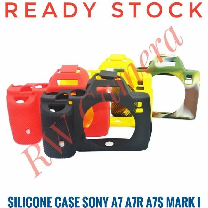 TERBARU SILICONE CASE SONY A7 A7R MARK 1 CLASSIC KARET KONDOM SARUNG KAMERA SOFT POUCH