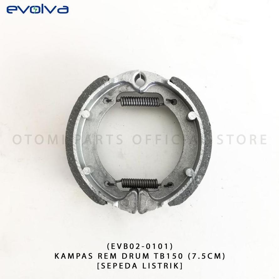 If56 Evolva Parts - Kampas Rem Sepeda Listrik (Drum/Tromol) (7.5Cm, 9Cm, 10Cm & 11Cm) If56