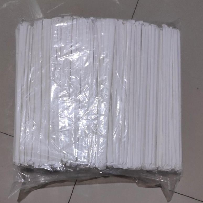 

Cod Sedotan Bengkok Hitam (Isi 500Pcs), Sedotan Steril Bungkus Kertas Murah