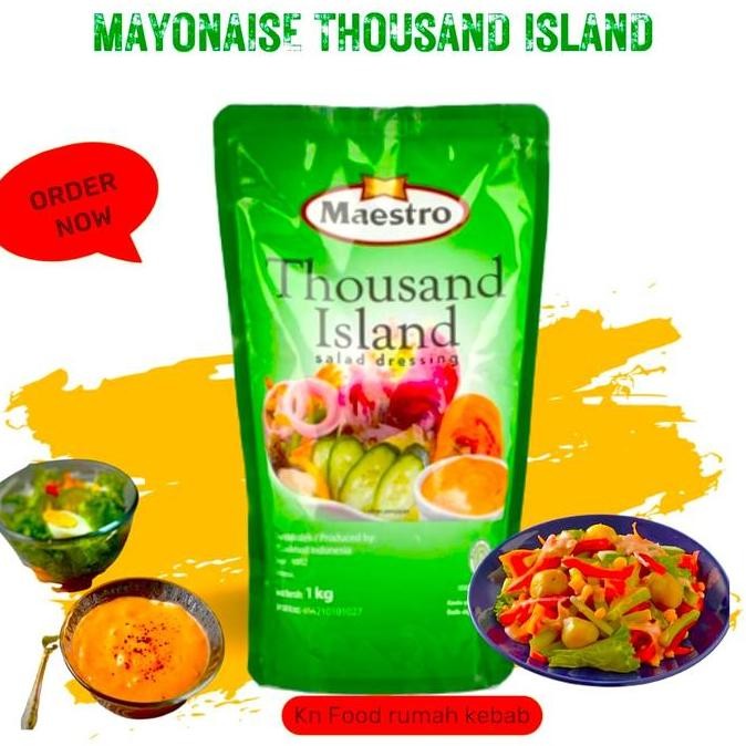 

Tersedia Thousand Island Maestro 1kg - Saus Thousand Island Asli