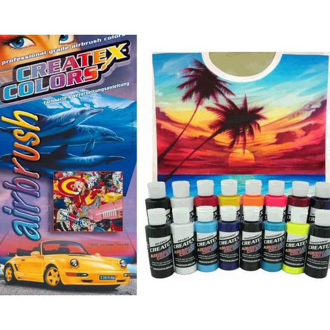 

13136 Createx Airbrush Color / 1set